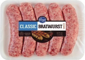 Kroger Kroger brats or italian sausage offer