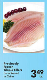 Fairplay Previously Frozen Tilapia Fillets offer