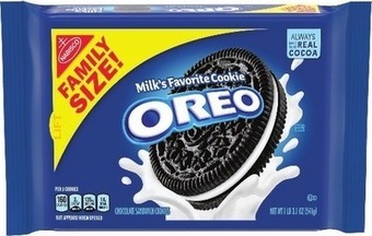 Kroger Nabisco family size oreo or chips ahoy cookies offer