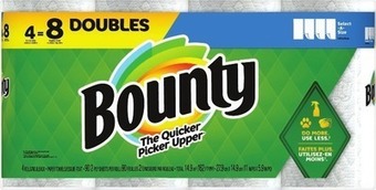 Kroger Bounty select-a size paper towels offer