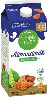 Kroger Simple truth almondmilk offer