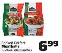 County Market Cooked perfect meatballs offer