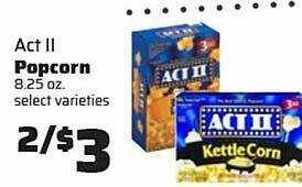 County Market Act ii popcorn offer