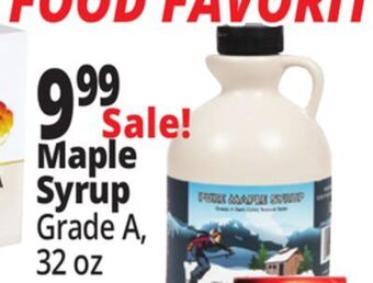 Ocean State Job Lot Maple syrup offer