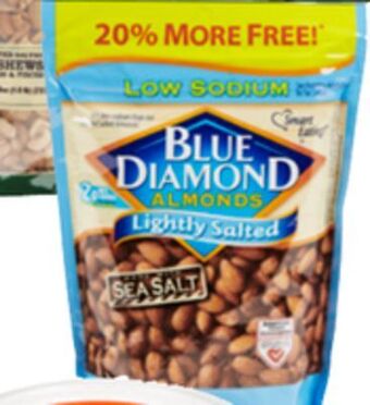Ocean State Job Lot Blue diamond almonds offer