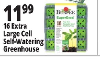 Ocean State Job Lot 16 extra large cell self-watering greenhouse offer