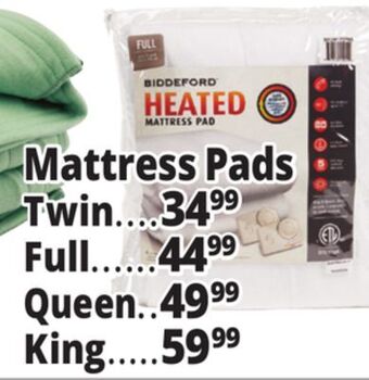Ocean State Job Lot Mattress pads offer