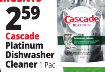Ocean State Job Lot Cascade platinum dishwasher cleaner offer