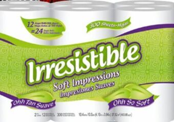 Ocean State Job Lot Irresistible bath tissue offer