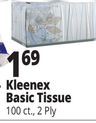 Ocean State Job Lot Kleenex basic tissue offer