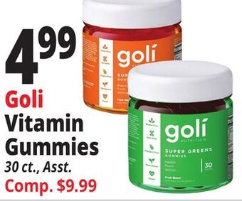 Ocean State Job Lot Goli vitamin gummies offer