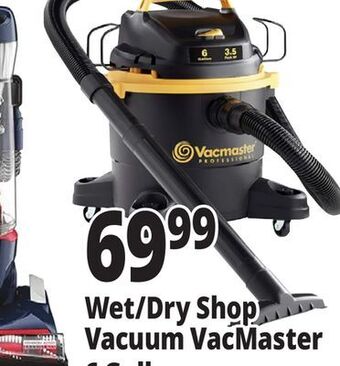 Ocean State Job Lot Wet/dry shop vacuum vacmaster 6 gallon offer