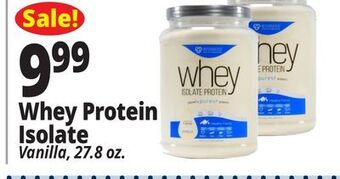 Ocean State Job Lot Whey protein isolate offer