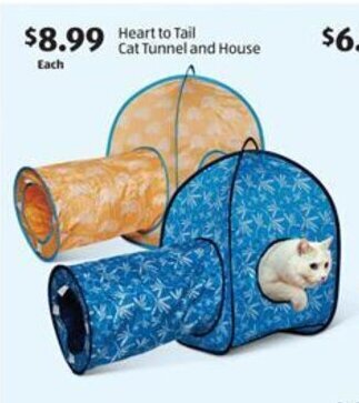 Aldi Heart to Tail Cat Tunnel and House offer
