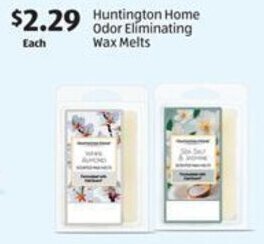 Aldi Huntington Home Odor Eliminating Wax Melts offer