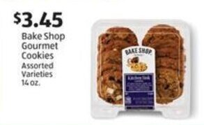 Aldi Bake Shop Gourmet Cookies Assorted Varieties 14 oz offer