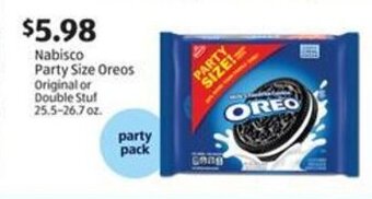 Aldi Nabisco Party Size Oreos offer