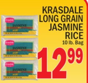 C Town Krasdale long grain jasmine rice offer