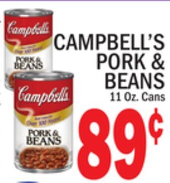 C Town Campbell's pork & beans offer