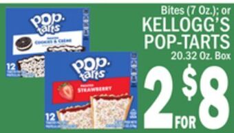 C Town Kellogg's pop-tarts 20.32 oz. box offer