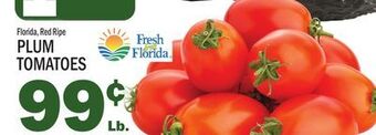 C Town Plum tomatoes offer