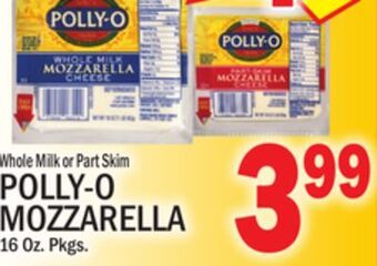 C Town Polly-o mozzarella offer