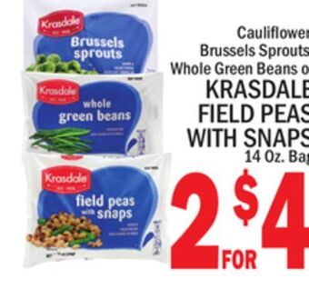 C Town Krasdale field peas with snaps offer