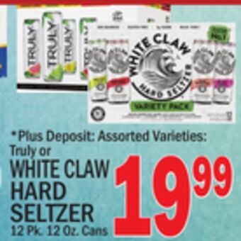 C Town White claw hard seltzer offer