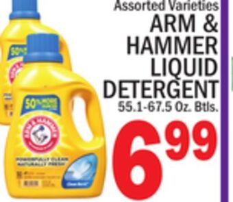 C Town Arm & hammer liquid detergent offer
