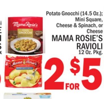 C Town Mama rosie's ravioli 12 oz. pkg. offer