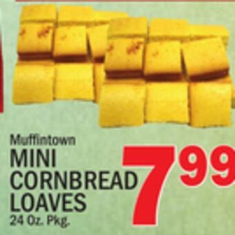 C Town Mini cornbread loaves offer