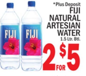 C Town Fiji natural artesian water offer