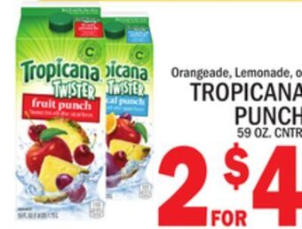 C Town Tropicana punch offer