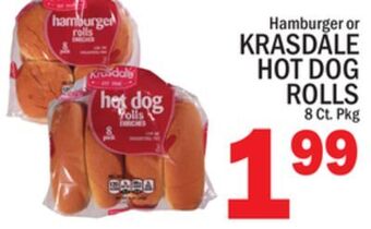 C Town Krasdale hot dog rolls offer