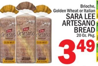 C Town Sara lee artesano bread offer