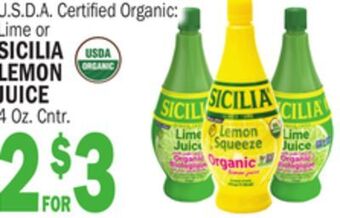 C Town Sicilia lemon juice offer