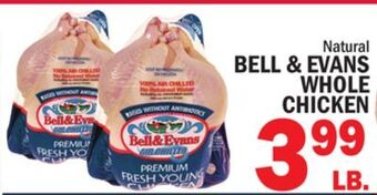 C Town Bell & evans whole whole chicken offer
