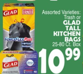 Bravo Supermarkets Glad tall kitchen bags offer