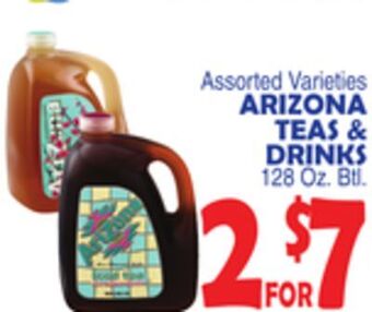 Bravo Supermarkets Arizona teas & drinks offer