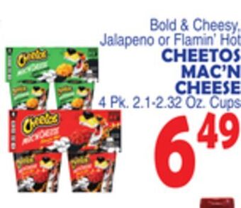 Bravo Supermarkets Cheetos mac'n cheese offer