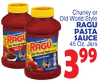 Bravo Supermarkets Ragu pasta sauce offer