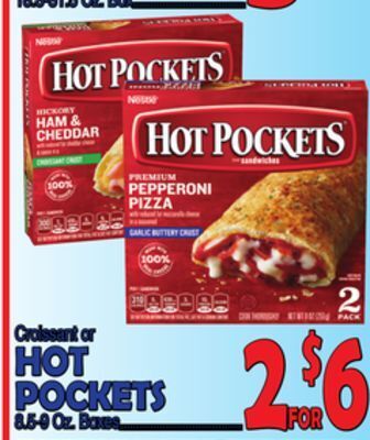 Bravo Supermarkets Hot pockets offer