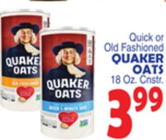 Bravo Supermarkets Quaker oats offer