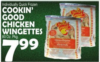 Bravo Supermarkets Cookin' good chicken wingettes offer