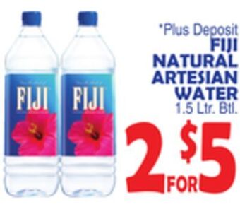 Bravo Supermarkets Fiji natural artesian water offer