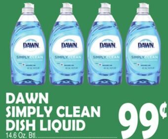 Bravo Supermarkets Dawn simply clean dish liquid offer