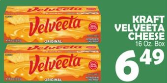Bravo Supermarkets Kraft velveeta cheese offer
