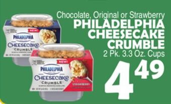 Bravo Supermarkets Philadelphia cheesecake crumble offer