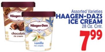 Bravo Supermarkets Haagen-dazs ice cream offer