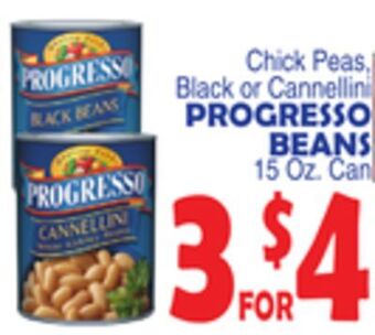 Bravo Supermarkets Progresso beans offer
